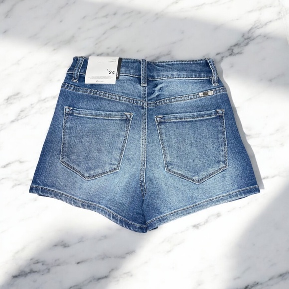 KanCan Ultra High Rise Shorts - Picture 2 of 4